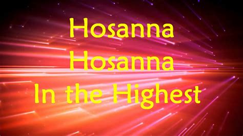 Hosanna In The Highest Ppt Hosanna Powerpoint Presentation Free