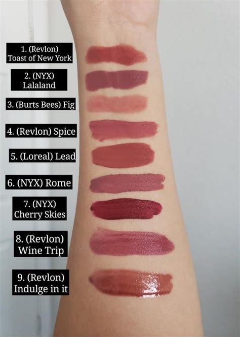 Makeup Swatches Makeup Dupes Makeup Nails Lipstick Swatches Cute