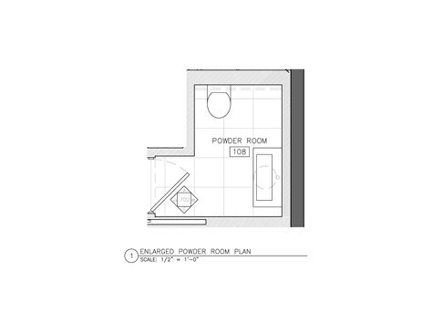 80 x 36 (11 off ground) 5'11 x 3' (1'9 from ground to bottom of window). Powder Room Plans 3x6 | Joy Studio Design Gallery - Best ...