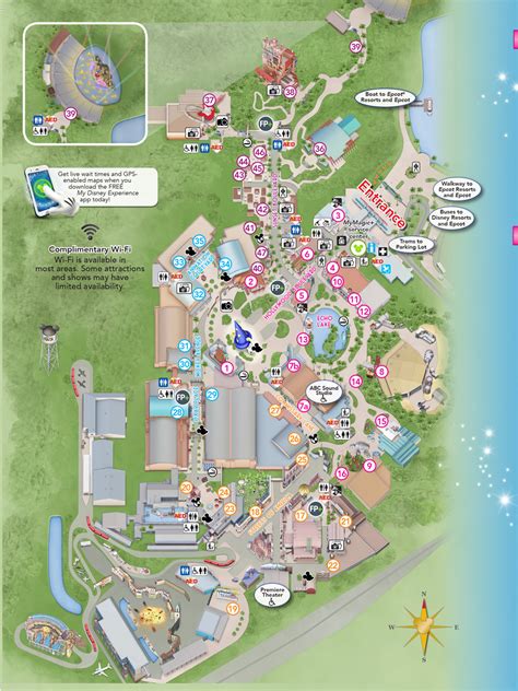 A ‘hollywood Classic The Studios First Guide Map Disney Parks Blog