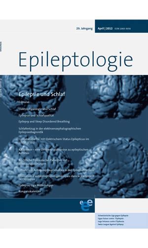 Epileptologie 1 2012 Schweizerische Epilepsie Liga