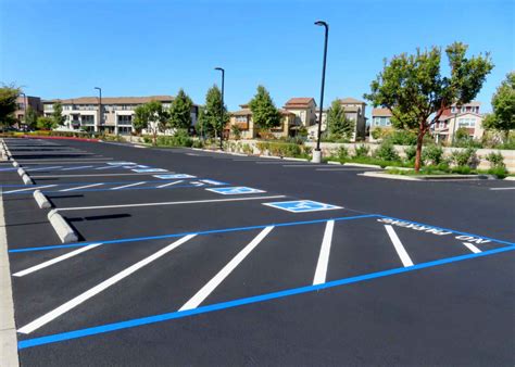 The Benefits Of Parking Lot Striping