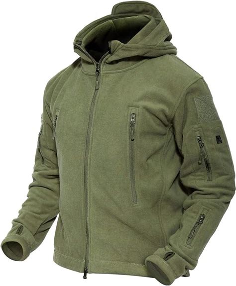 Magcomsen Men S Fleece Jacket Windproof Warm Military Tactical Jacket
