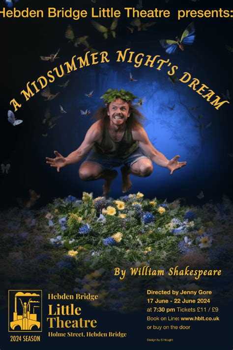 A Midsummer Nights Dream By William Shakespeare At Hebden Bridge