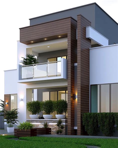 Simple Small Modern Small House Exterior Wall Home Design Trendecors