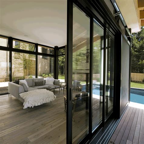 What is a double slide door? Automated Multi Slider Glass Doors | Patio doors, Sliding ...