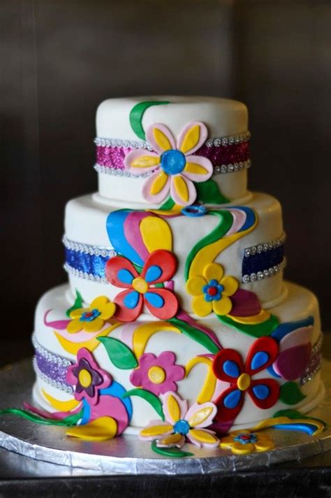 Maybe you would like to learn more about one of these? Bunte Hochzeitstorte-Modelle - Hochzeiten | Kuchen ideen ...