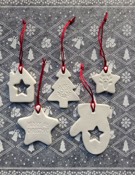 Clay Ornaments Diy Christmas How To Make Ornaments Clay Ornaments