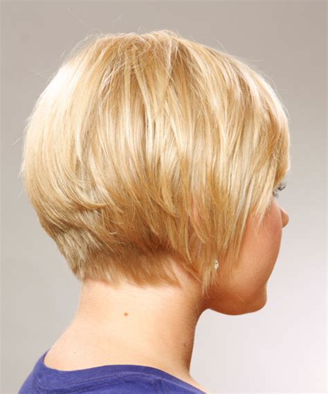 Earlier bodies deserve our respect, don't they. Short Straight Honey Hairstyle with Side Swept Bangs