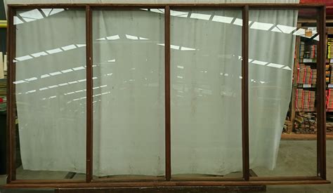 This type of window uses a single replacing glass in a double pane window may spring up any time. Wooden Four Pane Fixed Window H2130mmxW3780mm DR4328 ...