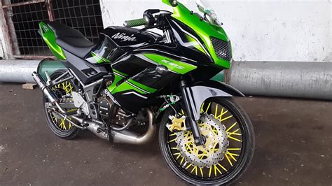 Ninja rr 150 modif simpel - YouTube