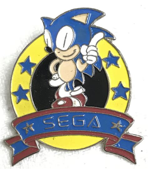 Sonic Pins And Badges Sonic The Hedgehog Collectibles