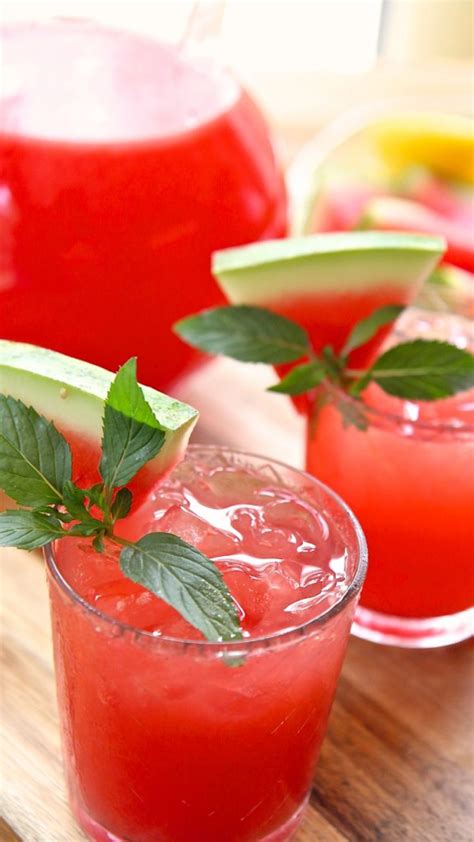 Fresh Watermelon Lemonade Recipe~ So Easy Divas Can Cook