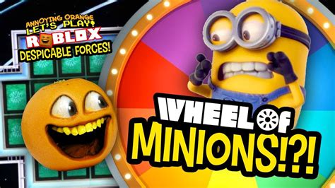 Wheel Of Minions Despicable Forces 3 Roblox Youtube