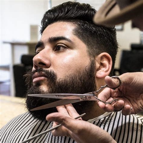 Here's how to trim your beard with helpful steps for all beard lengths, including tips for neckline and before attacking your beard with a trimmer, you have to get it to baseline, which means giving it a. Services | Rosewood Barber Shop