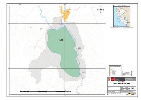 Plano Region Tingo Maria Mapa Datos Geográficos E Información