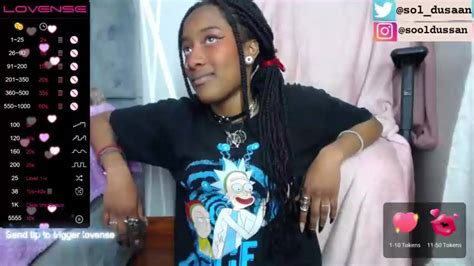 Sol Dussan Ebony Webcam Video