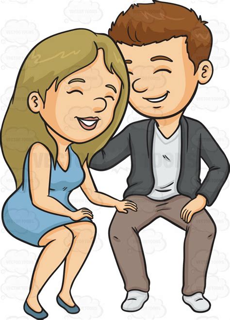 Download High Quality Laughing Clipart Couple Transparent Png Images