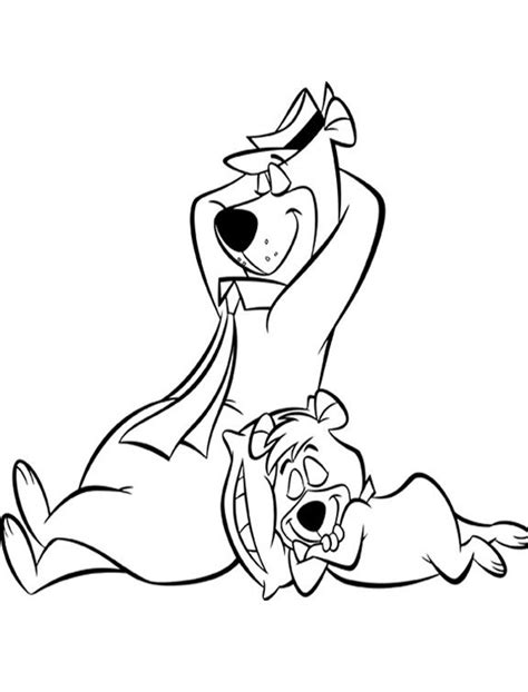 Click the friendly yogi bear coloring pages to view printable version or color it online (compatible with ipad and android tablets). yogi_booboo_sleep.jpg (576×756) | Bear coloring pages ...