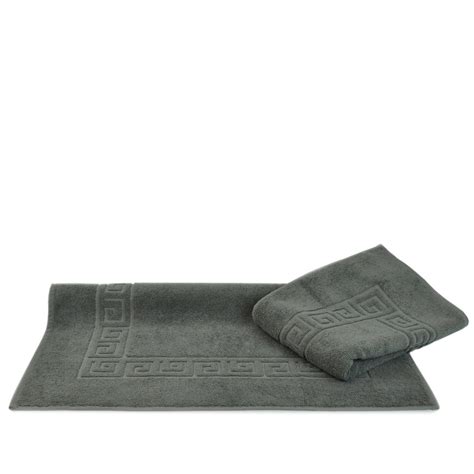 Toilettree products bamboo bath mat. Discontinue :: %100 Turkish Cotton Gray Terry Bath Mat ...