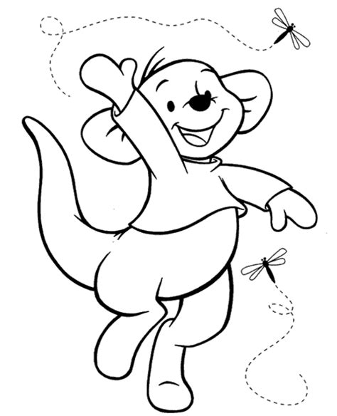 These coloring pages will be a perfect complement for your celebration! Roo coloring pages for children - Topcoloringpages.net