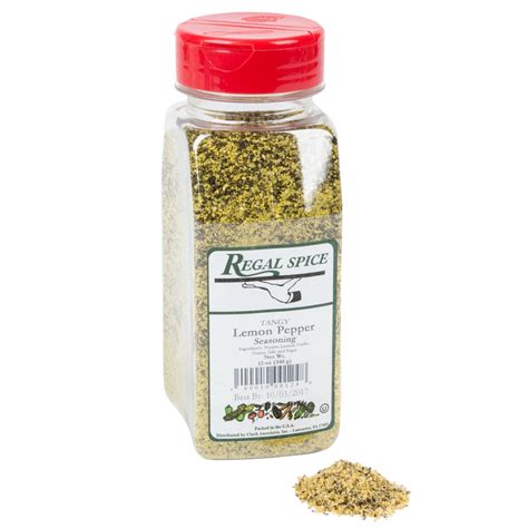 Regal Tangy Lemon Pepper Seasoning - 12 oz.