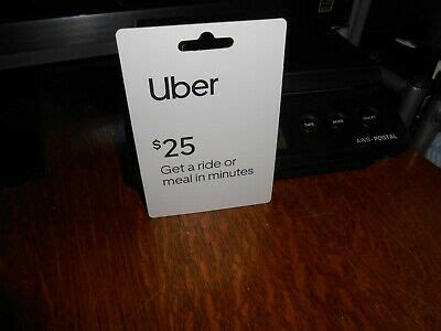 Give the gift of uber and uber eats. UBER-UBER EATS $25 GIFT CARD BRAND NEW FREE SHIPPING ...