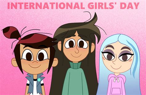 molly and her friends in international girls day by deaf machbot on deviantart