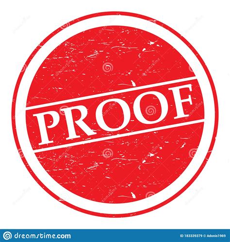 Evidence Stamped In Brown Envelope Concept Of Proof In Law Justice