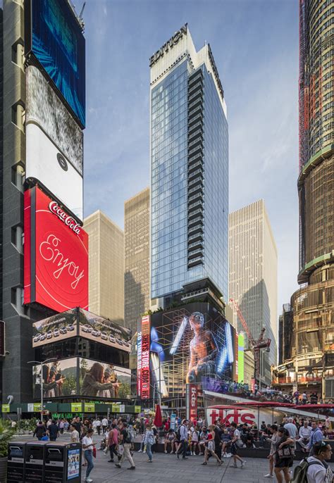 Times square is the name of a major street intersection in manhattan, new york city, united states. 20 Times Square Skyscraper Building, New York - e-architect