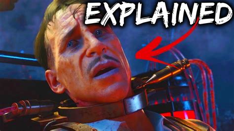 Blood Of The Dead End Cutscene Explained Richtofen Isnt Dead Youtube
