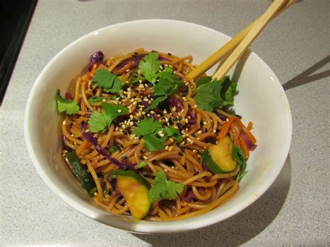 Gremlin Food Mom: Spicy Noodle Craving with Sesame and Sriracha!!