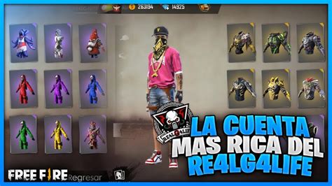 Actualmente dentro del juego hay 3 mapas jugables: LA CUENTA MÁS RICA DEL RE4LG4LIFE 💸💎 // FREE FIRE // - YouTube