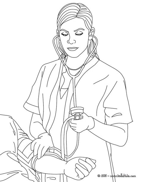Show your appreciation through coloring! School Nurse Coloring Pages - Coloring Home