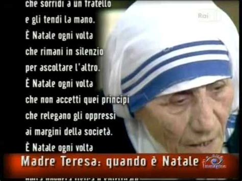 Madre teresa di calcutta pendieri sulla mamma. Madre Teresa di Calcutta e una meditazione sul Natale ...