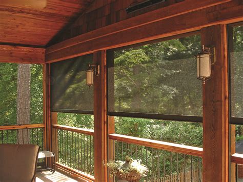 Another factor to consider is whether you prefer a permanent porch screen system or one that is retractable and can be adjusted as the situation requires. 4 / 7 Screen in any area with the flexibility of the ...