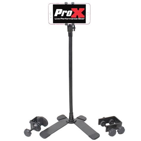 Prox X Mobicp18 Mobi Buddy Hands Free Mobile Device Clip Kit Stand