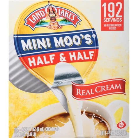 Land O Lakes Mini Moos Half Half Creamer Singles Us Foods Chefstore