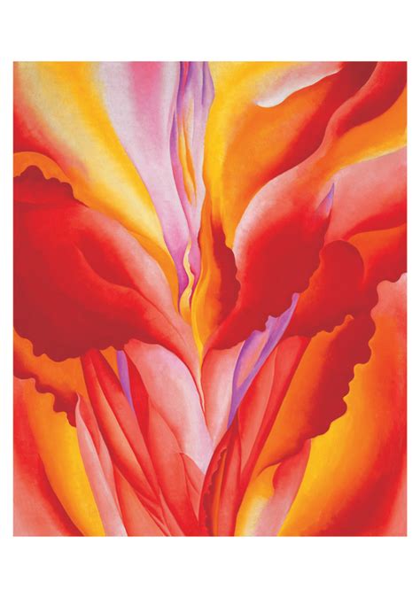 Over the course of her career she created somewhere around 200 images of flowers. Georgia O'Keeffe: Abstract Flowers Boxed Notecards