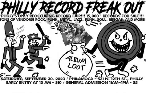 The Philly Record Freak Out Is Tomorrow 10am 4pm