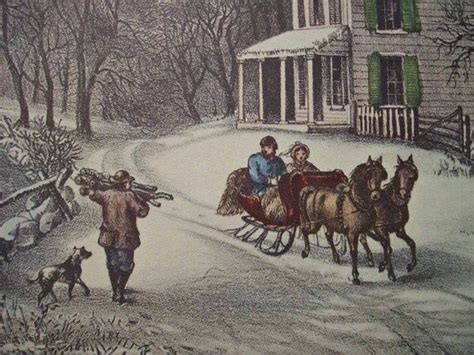 Currier And Ives Christmas Scenes Facebook 1952 Currier And Ives