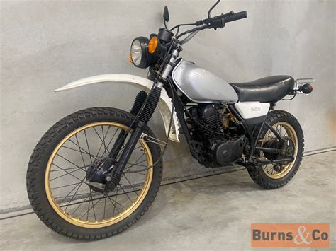 1981 Yamaha Xt 250 Motorcycle Burns And Co Auctions