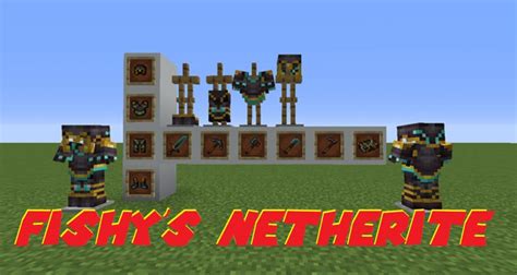 Fishys Netherite Resource Pack 1181 The Ultimate Texture And Model