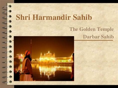Shri Harmandir Sahib Golden Temple By Sahabad Gurbani Keertan