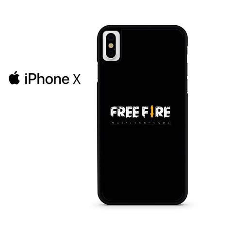 Free Fire Battleground Logo For IPHONE X Case di 2020