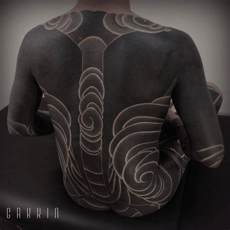 As a finalisation it is custom to taka a ' shunga small erotic, humoristic design in the armpits or between the thighs. Japanese inspired blackwork bodysuit.