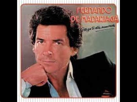 Fernando De Madariaga Ese Amor Soy Yo Karaoke Youtube
