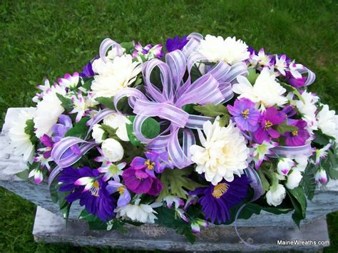 Beautiful silk flower arrangements, sprays, saddles, vases, bushes, and crosses for decorating cemeteries, graves, or memorial sites. 324 best Graveyard/ Sympathy Arrangements images on ...