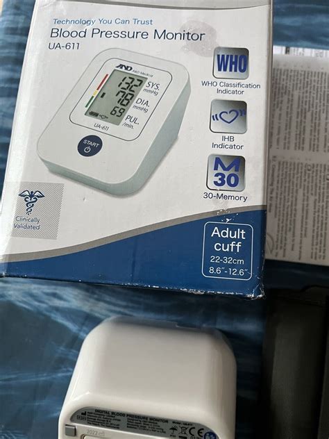 Aandd Medical Ua 651 Upper Arm Automatic Blood Pressure Monitor With