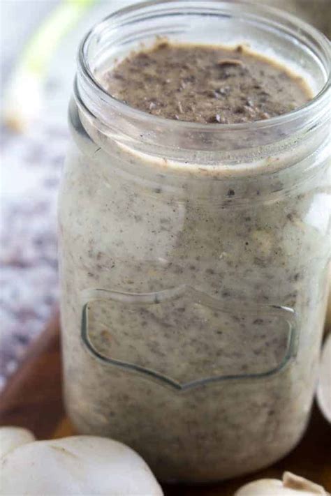 Condensed cream of chicken soup like you find in a can is a homemade version you can use in casseroles and dips without any guilt and it's freezer friendly! Gluten Free Cream Of Mushroom Soup (Condensed) • Dishing ...